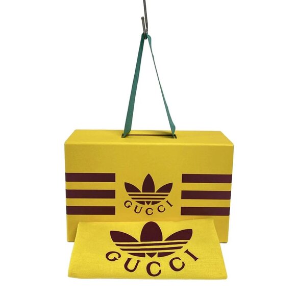 GUCCI Crystal GG Light Brown White Dark Brown Coated Canvas Leather - Picture 16 of 16